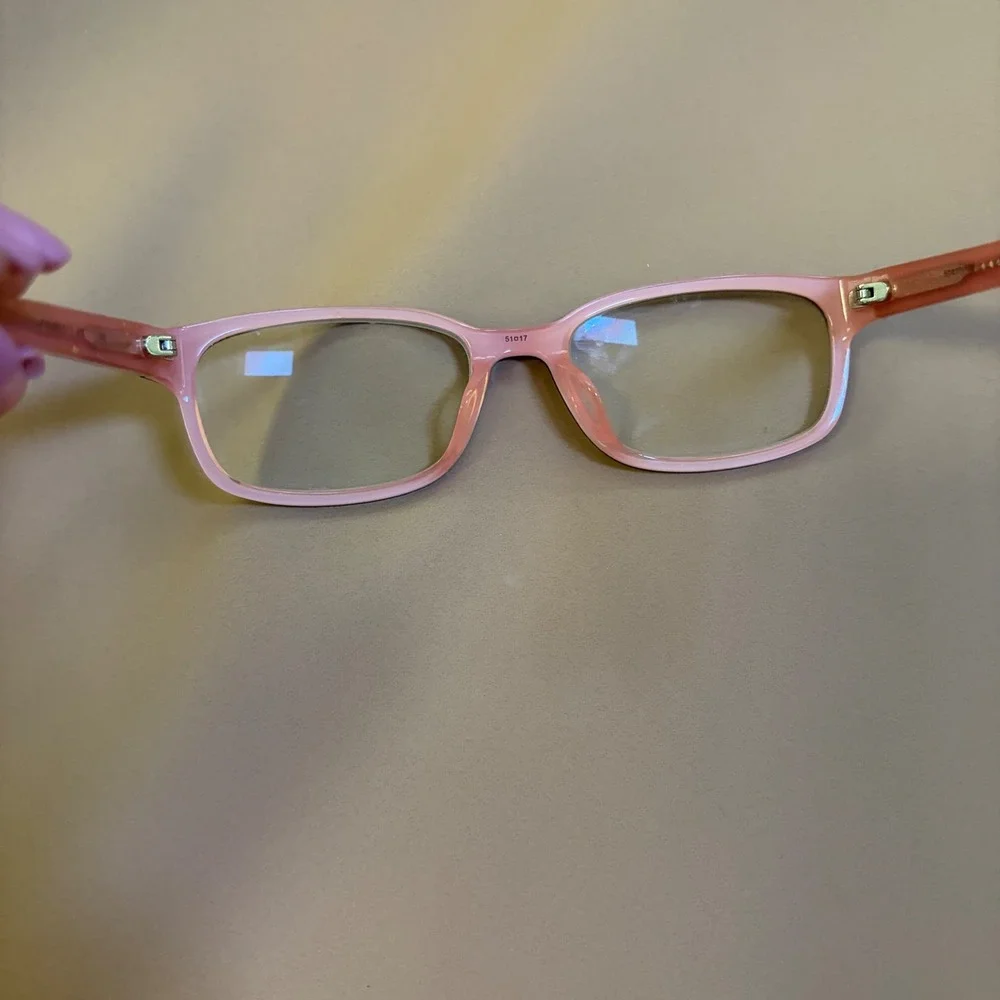 Jill Stuart Eyeglass Frames ONLY JS60163Z-2 Brown Pink Full Rim 51-17-135 Womens